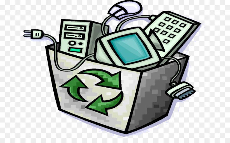 Gestión de residuos eléctricos: disposición adecuada y reciclaje de equipos.