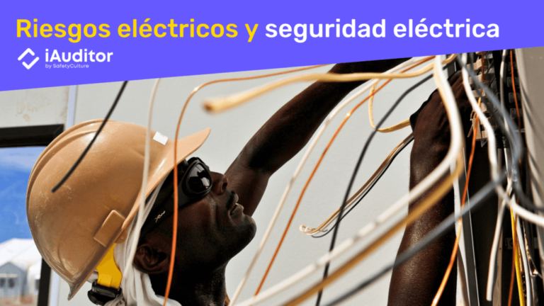 Seguridad eléctrica en entornos de trabajo con altas corrientes y voltajes.